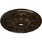 Ekena Millwork Flagstone Ceiling Medallion (Fits Canopies up to 3 7/8"), 30"OD x 3 7/8"ID x 3 1/4"P, Bronze CM30FLBZS - alternate 4